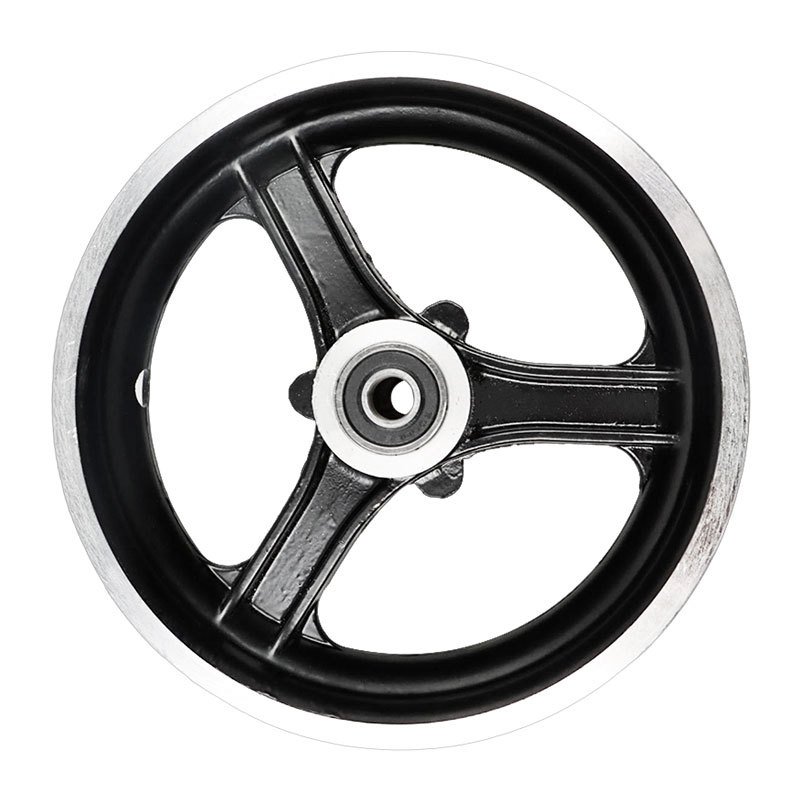 ALUMINIUM ALLOYS FOR THE KUGOM4 ELECTRIC SKATER ' S TRIANGULAR M4 FRONT TIRES