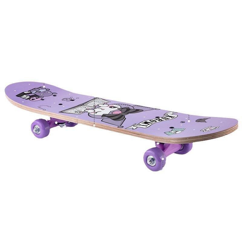 Girl 6 to 12 years old in a three-legged groove skating car I'm a freshman