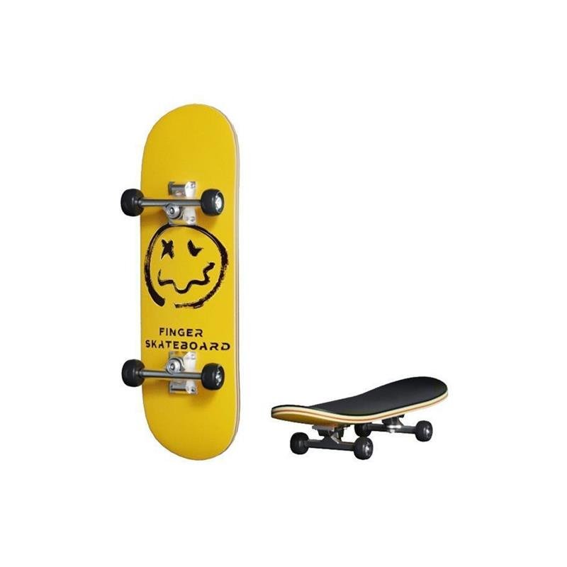 It's a birthday present for a boy with a thumb-tip skater, a skating skater