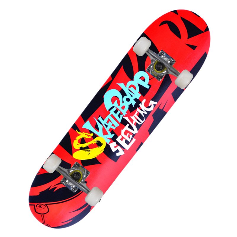31-inch skateboard professional adult mammoth and four-wheeled beginner child double-barved skateboard