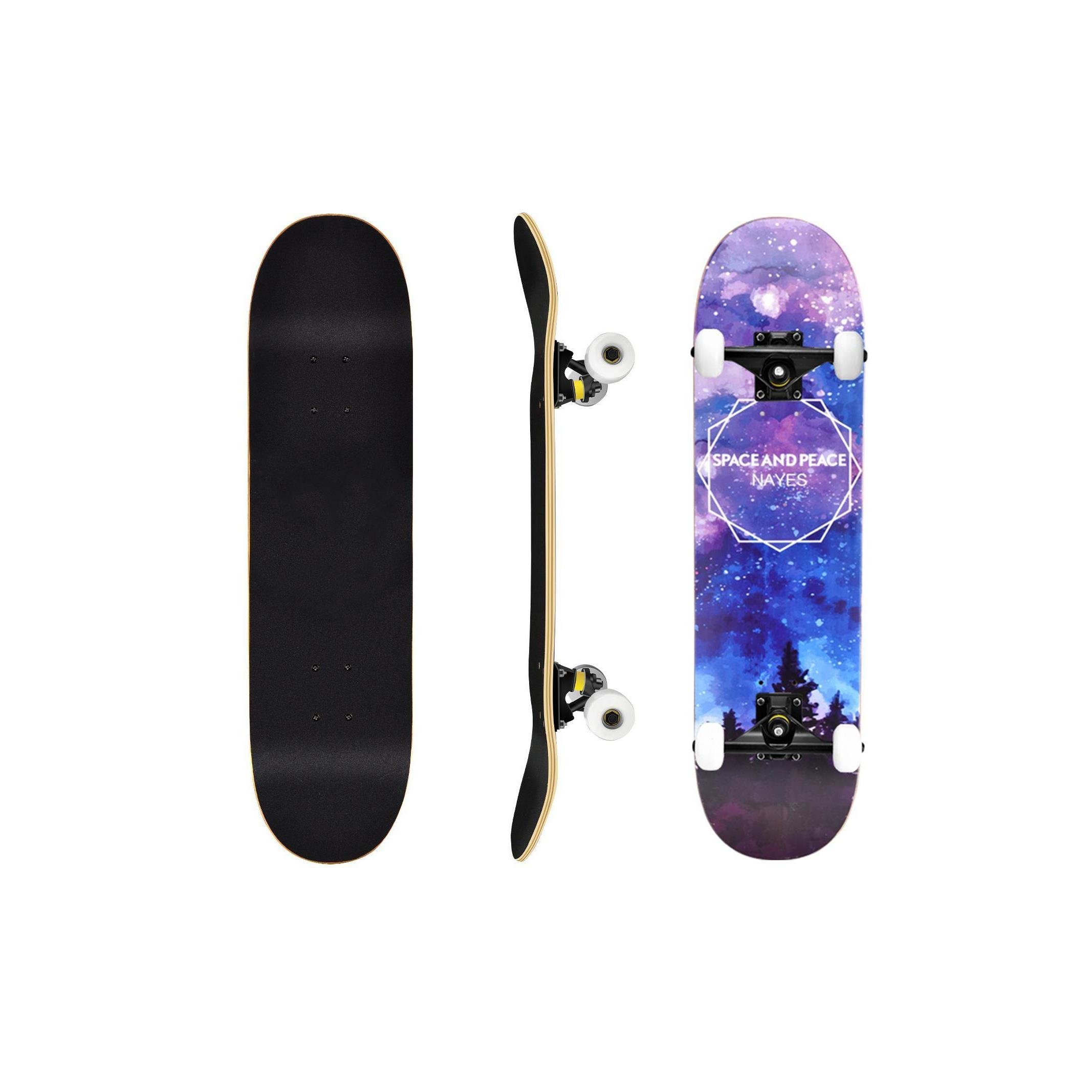 31-inch maple dent skateboard, four-wheeled skating board professional