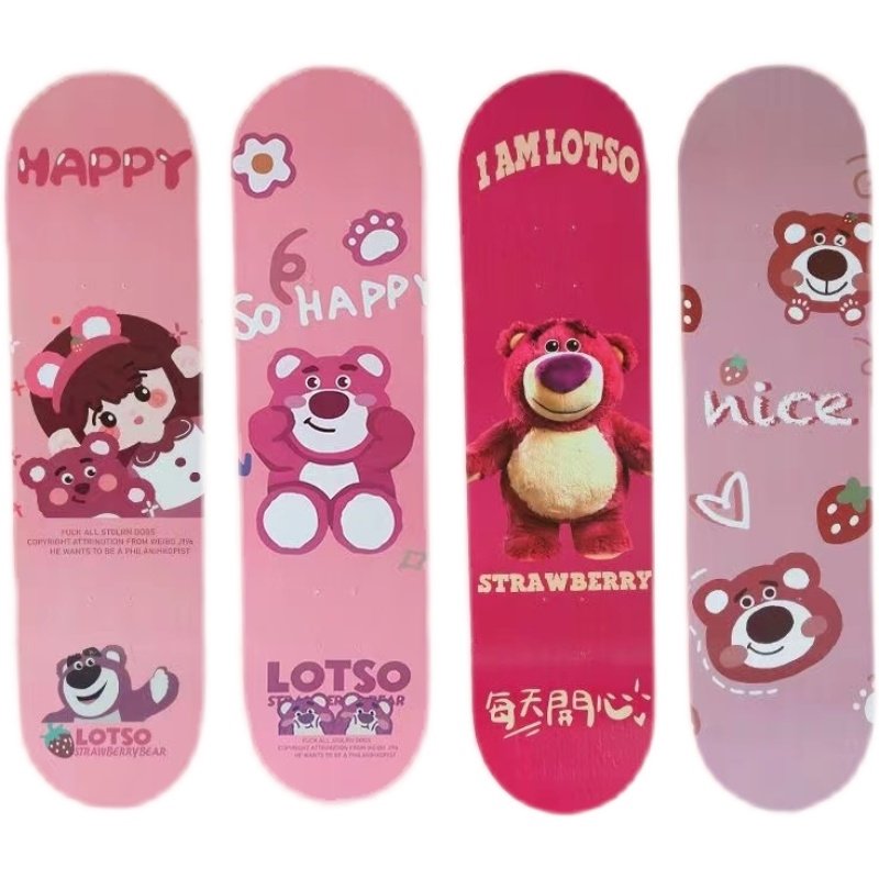 Strawberry Bear, 9-wheeler, 6-year-old, 7-girl, 8-year-old, 10-15-year-old