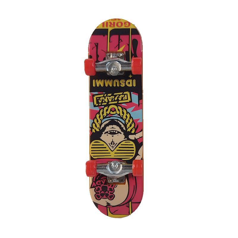 The mini-alloy creative children's fingerboard table-depressure suit for a professional children's toy entry point