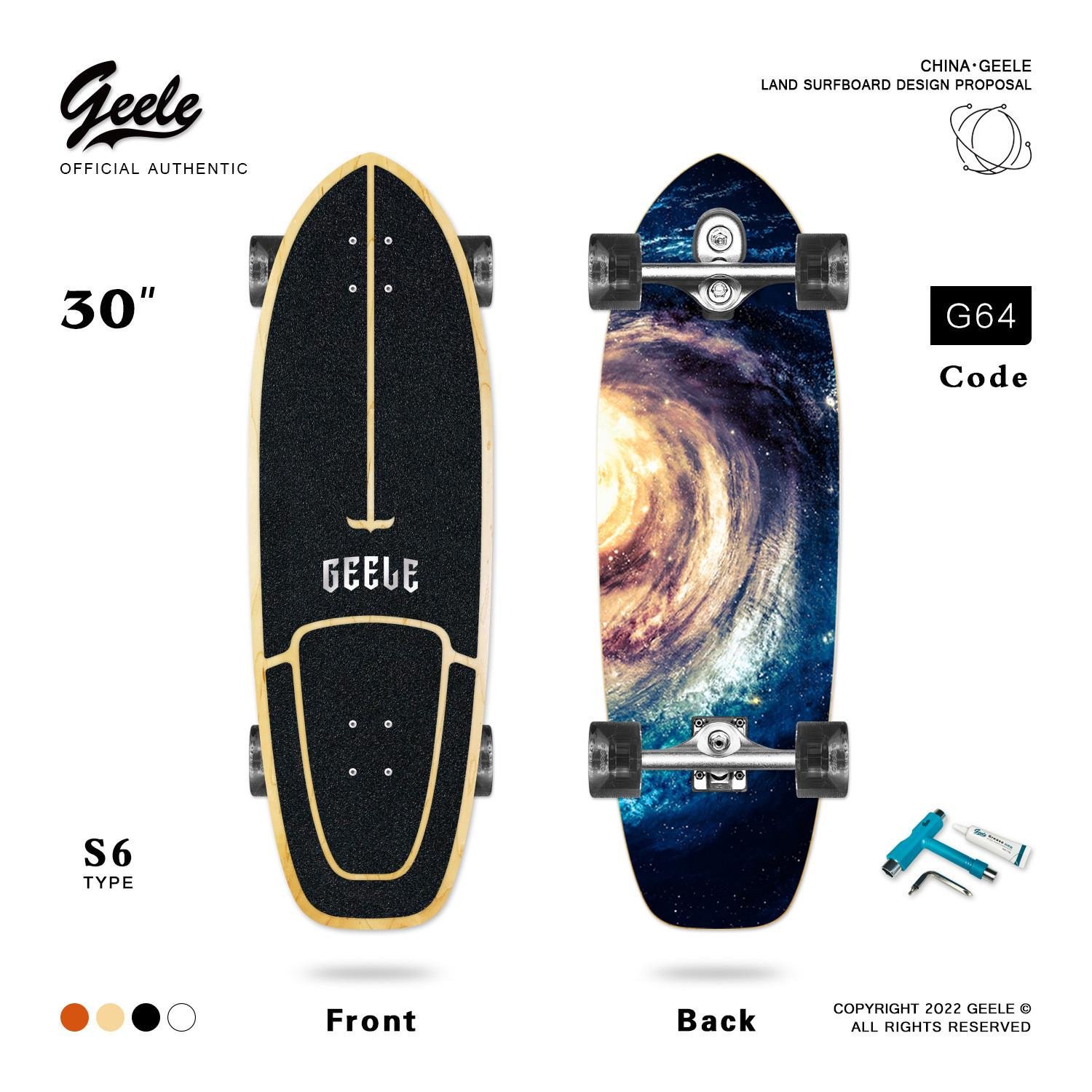 NEWMAN'S 30-INCH ADULT ROADBOARD FREE OF S6 SPRING BRIDGE GIRLS' LAND SURFER