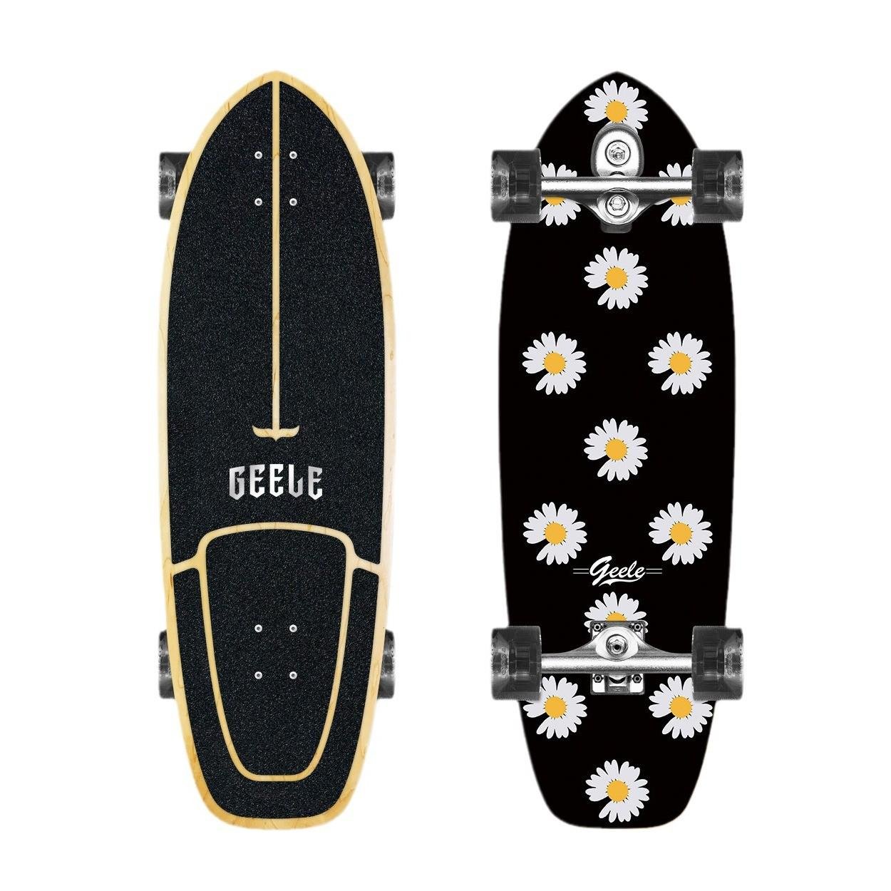 NEWMAN'S 30-INCH ADULT ROADBOARD FREE OF S6 SPRING BRIDGE GIRLS' LAND SURFER