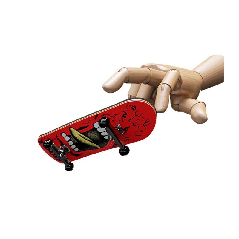 Finger skateboard toy Team Alloy, five-storey mackerel, professional double-barrelled children assembled and customized