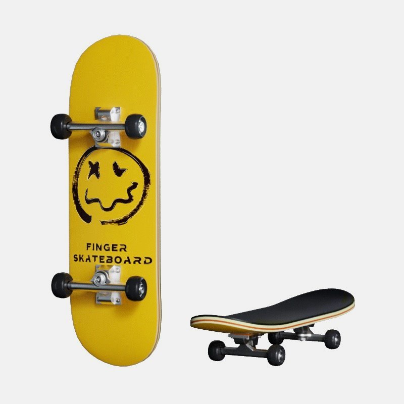 Finger skateboard professional toy-preserve mini-finger finger depression alloy bearing five layers of Maplewood
