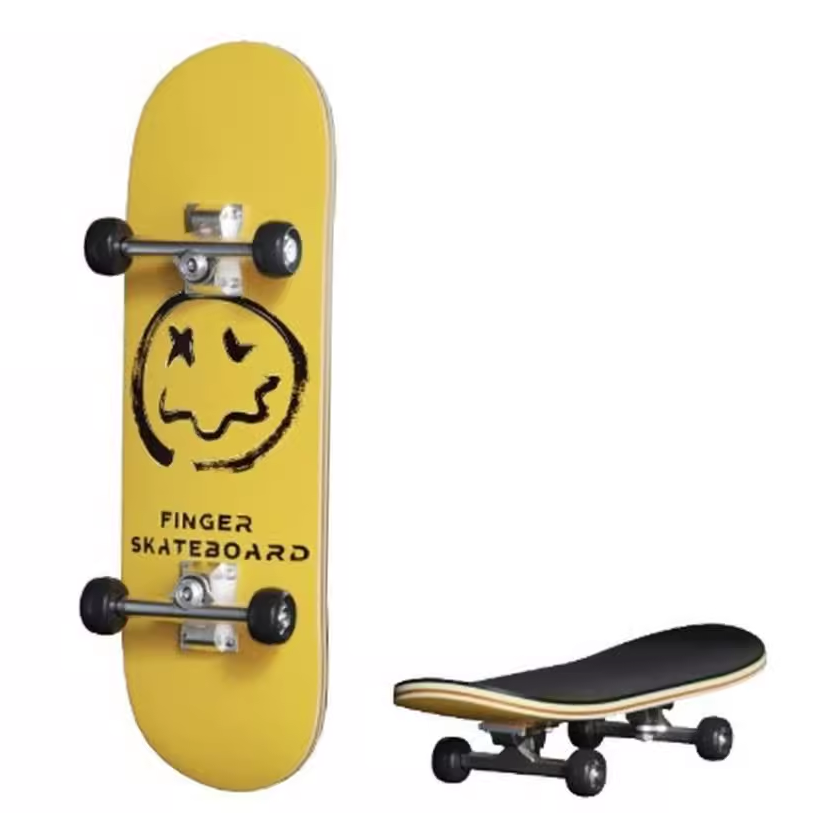 Fingerboard mini-toy alloy bearing five-storey mackerel professional double-barrel children's creative gift set