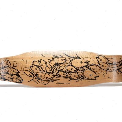 Loeded Poke Long Board, Slider, Astronaut Long Board