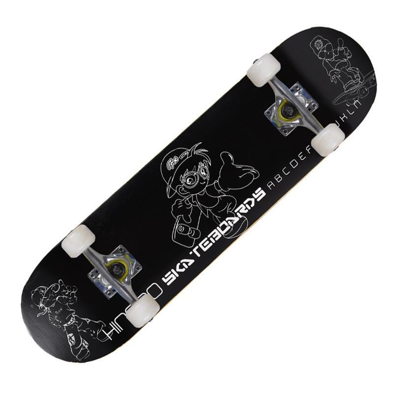 31-inch skateboard professional adult mammoth and four-wheeled beginner child double-barved skateboard