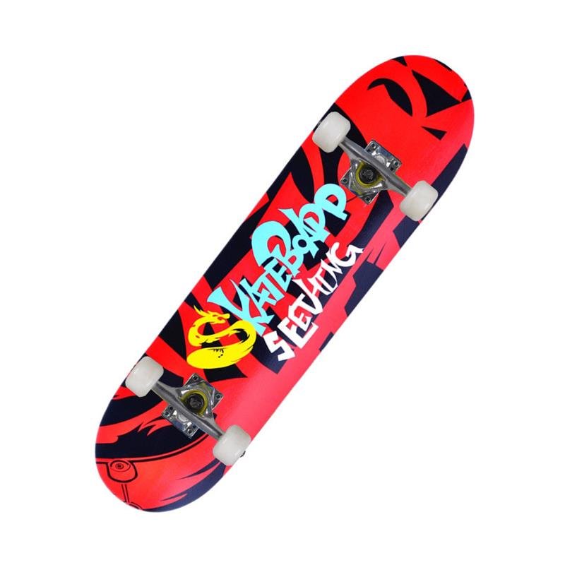 31-inch skateboard professional adult mammoth and four-wheeled beginner child double-barved skateboard