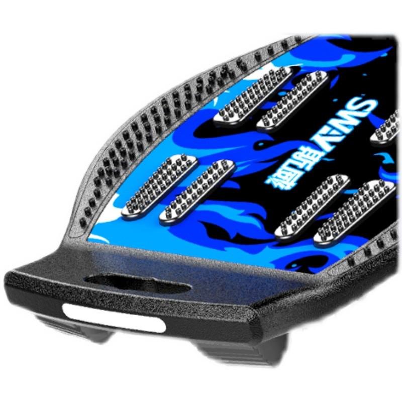 Two-wheel snake-shaped skateboards for girls and boys over 10 years of age, 6-12 year old, skateboarder