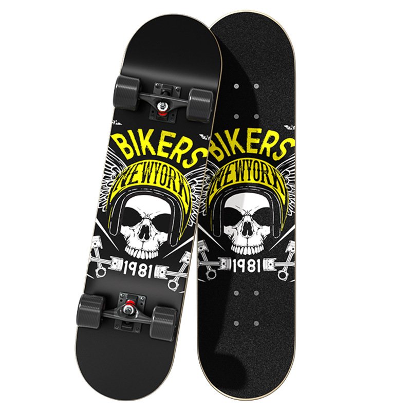 Skiboards beginners, factory professionals, swipe street flashing children's foreign trade across the border