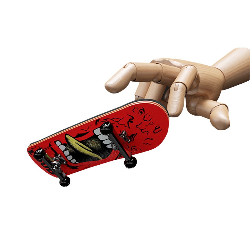 Finger skateboard toy Team Alloy bearing five-storey mackerel professional double-barrelled children assembled for custom set 1