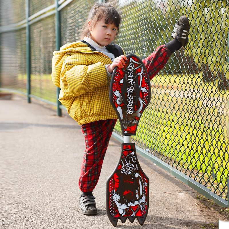 A two-wheeled two-wheeler, two-wheeled skater, skater for skaters with two or more children over 10 years of age