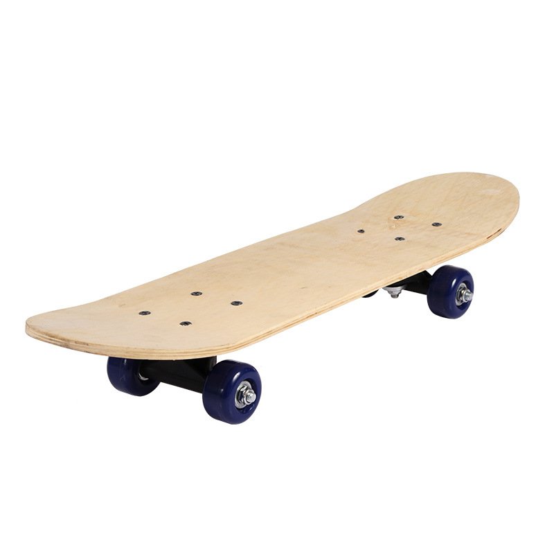 D.I.C. Children drawing skateboards, D.I.Y. painting wooden skateboards, 60 cm, original board, four-wheel double skateboards