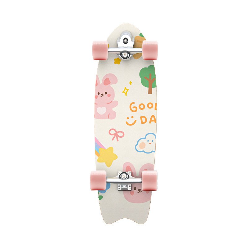 The new spring of the land surfboard springs is shifting to a non-adult-specialized skating board