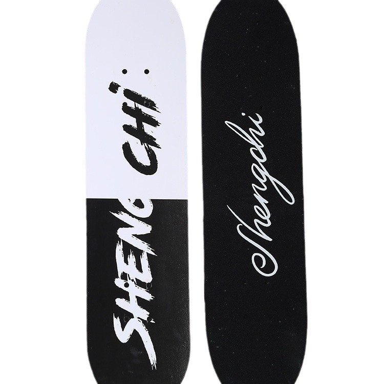 2024 children's skateboard adult swipe two-walker male and female skating four-wheeler skating