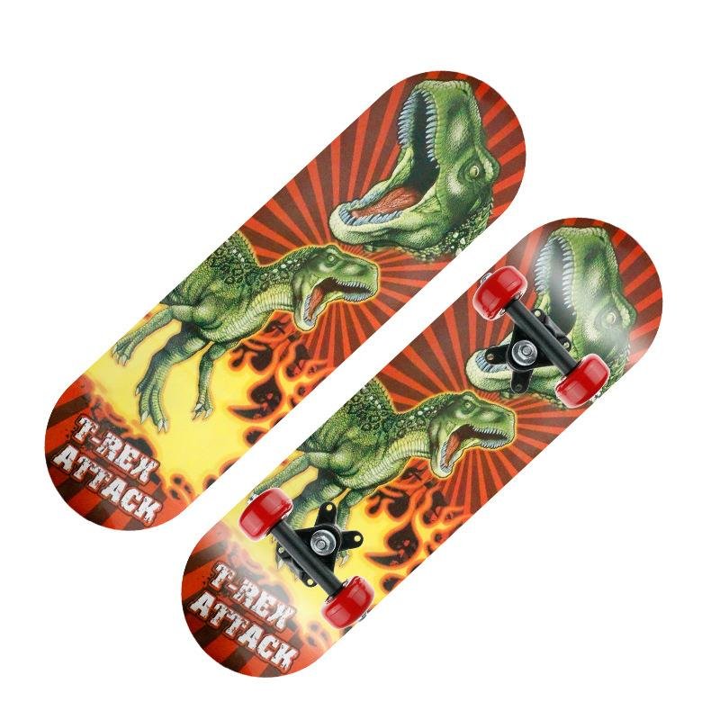 Children's four-wheel skateboard 1705, double-boarded baby cartoon-skating boy and teenager