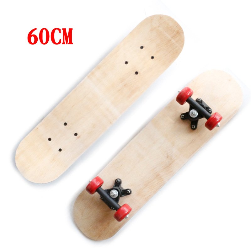 blank board 43cm 60ccm 72cm 80cm hand-painting raw wood board diy blank skateboards for children