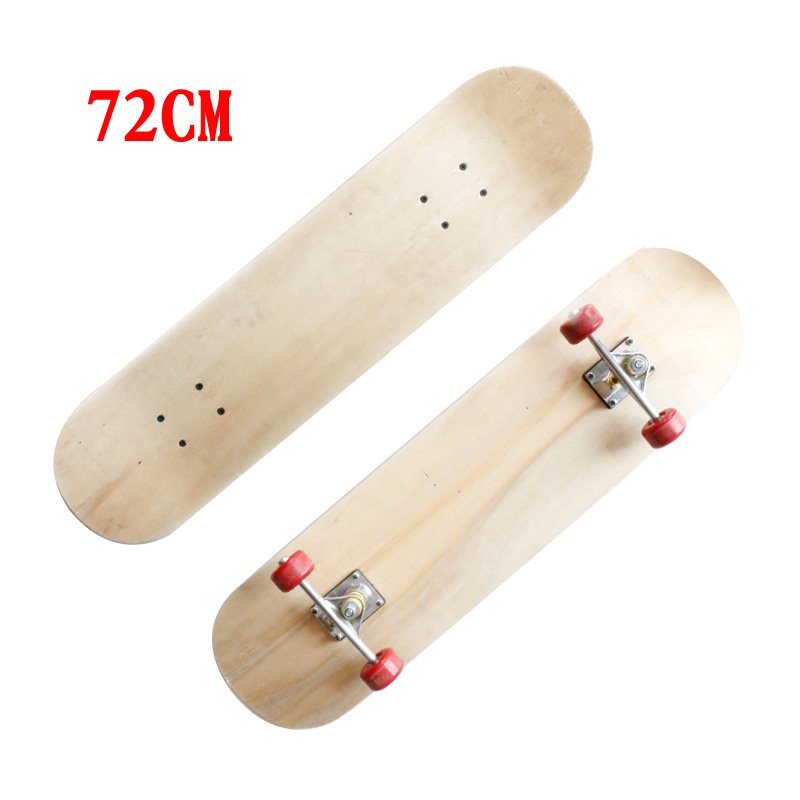 blank board 43cm 60ccm 72cm 80cm hand-painting raw wood board diy blank skateboards for children