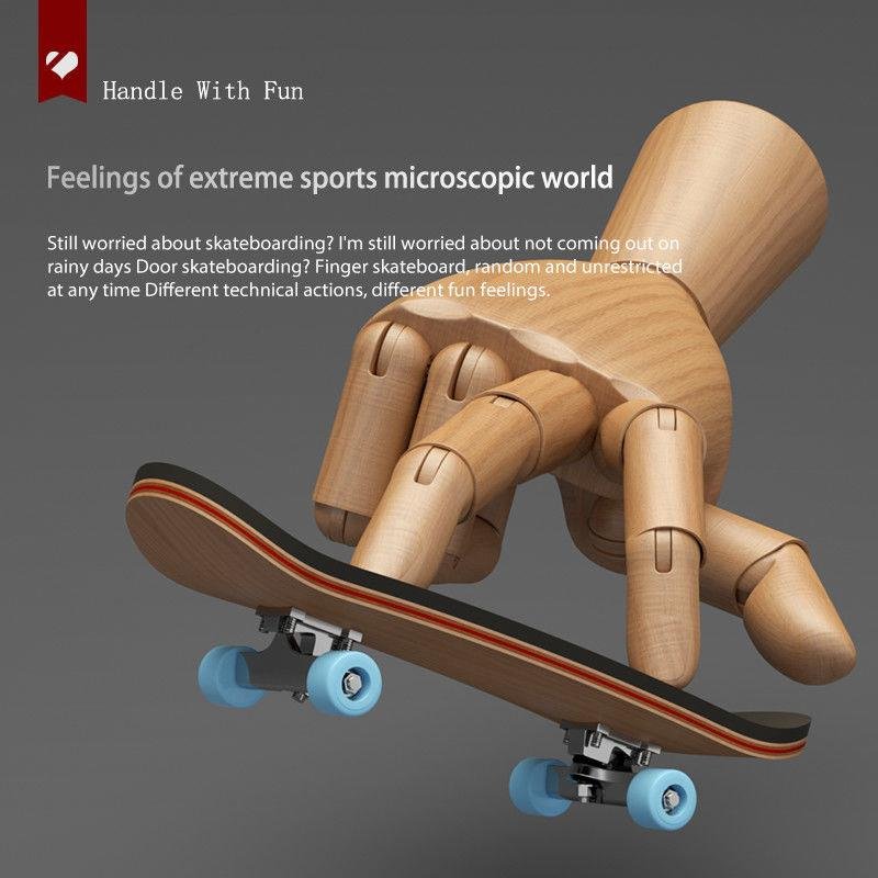 Specialized maple finger skating field troupe