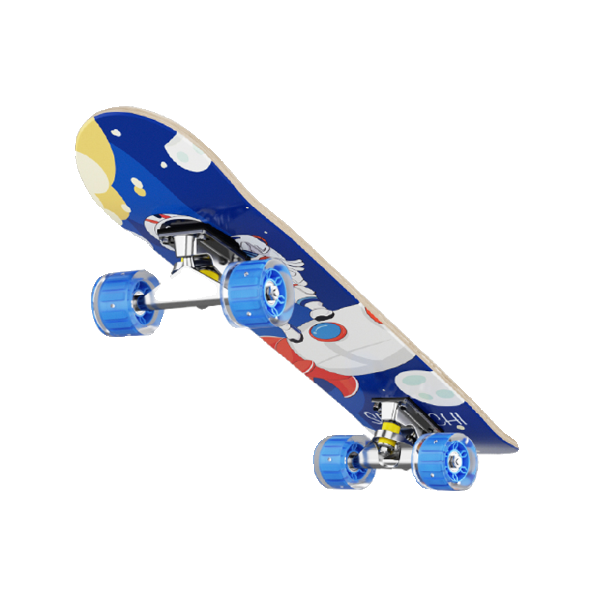 Four-wheel skateboard beginners and girls aged 3-6-12, 18-year-old boys and girls, professional editions of the Big Boy Twin-Screw