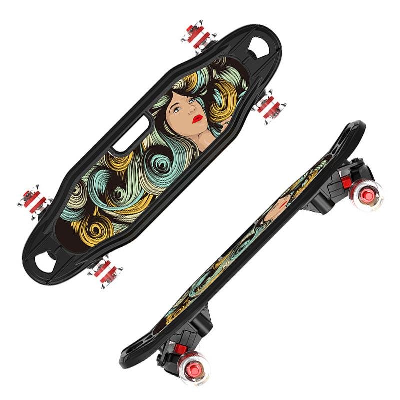 Foreign trade source for four-wheel skateboard beginners, young professional skateboard adult boys and girls