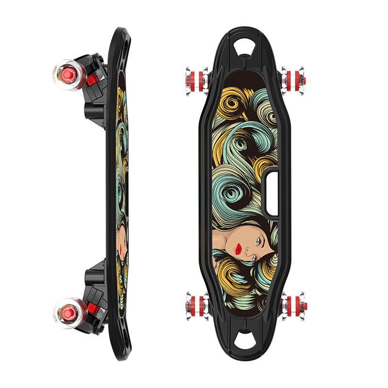 Foreign trade source for four-wheel skateboard beginners, young professional skateboard adult boys and girls