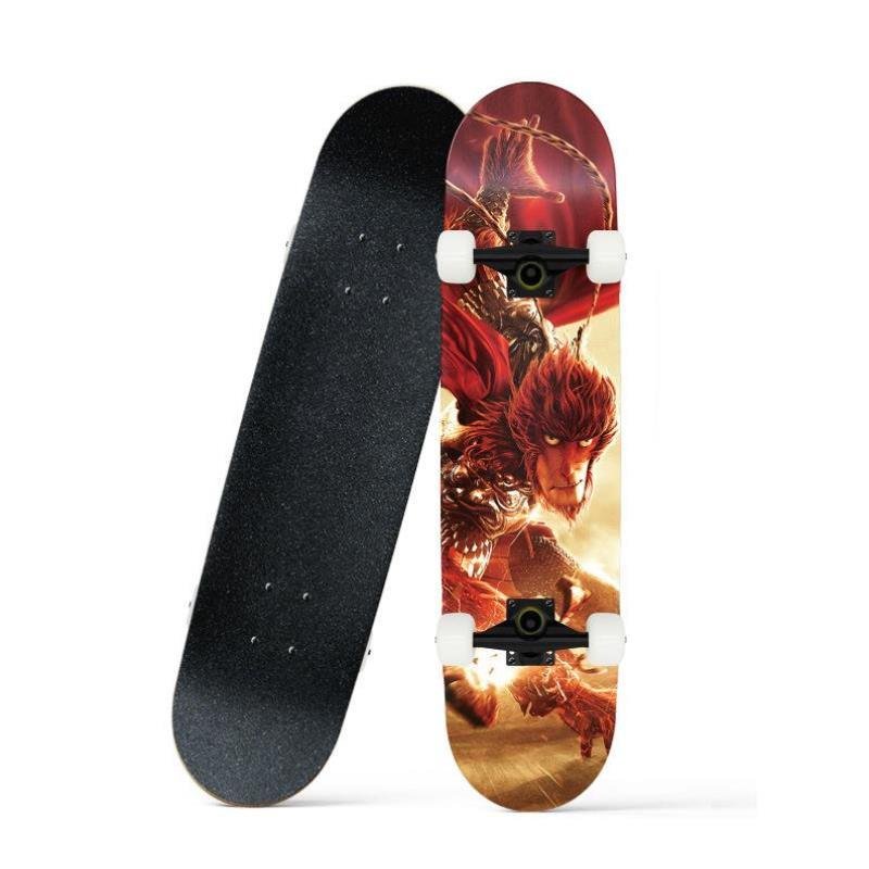 Axle-in-Advanced Fishboards Junior High-quality Skate-Adult four-wheel lightweight, spot-less motion movement