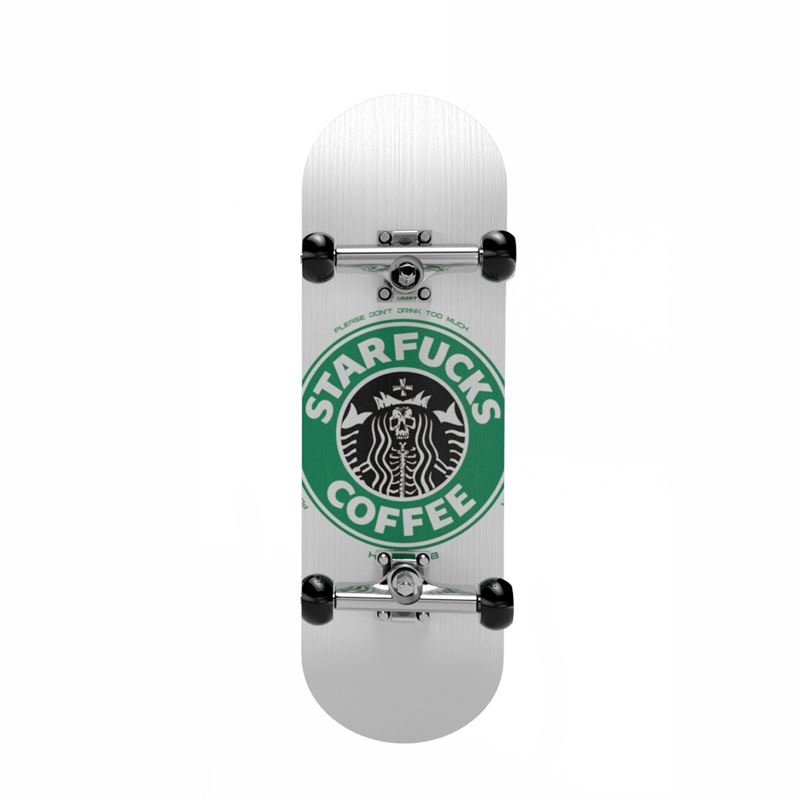 A SPECIALTY MAPLE FINGERBOARD, 29MM BEARING, TWO-BARREL, OPEN-END, CREATIVE TOY-MADE GIFT