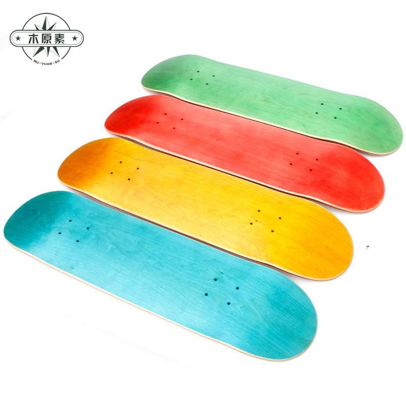 A professional double-coloured slab, four-wheeled skating scholar, an adult male and female, and an adult skating