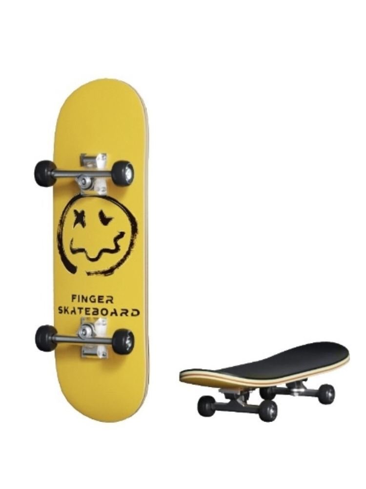 Fingerboard mini-toy alloy bearing five-storey mackerel professional double-barrel children's creative gift set