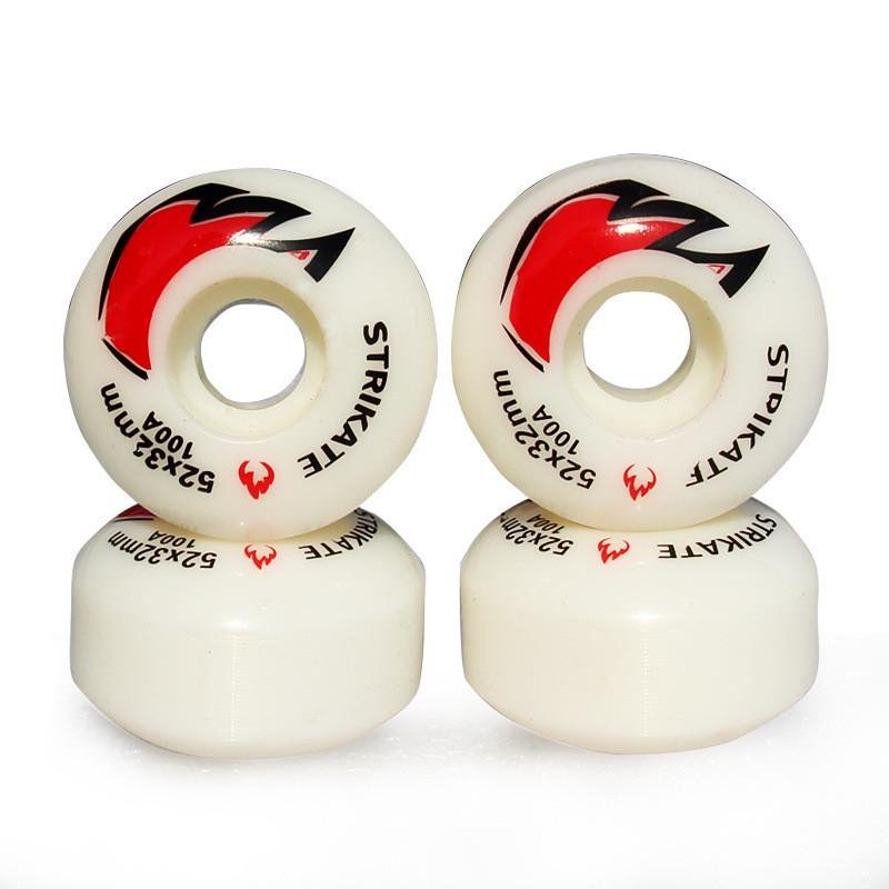 Four-wheeler pu-wheeler, double-kicker, 52*32PU line, four-wheelboard wheel