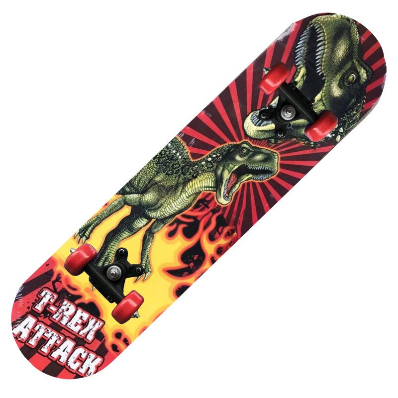 Four-wheel skateboard double skater, baby toy-student, cartoon-kids