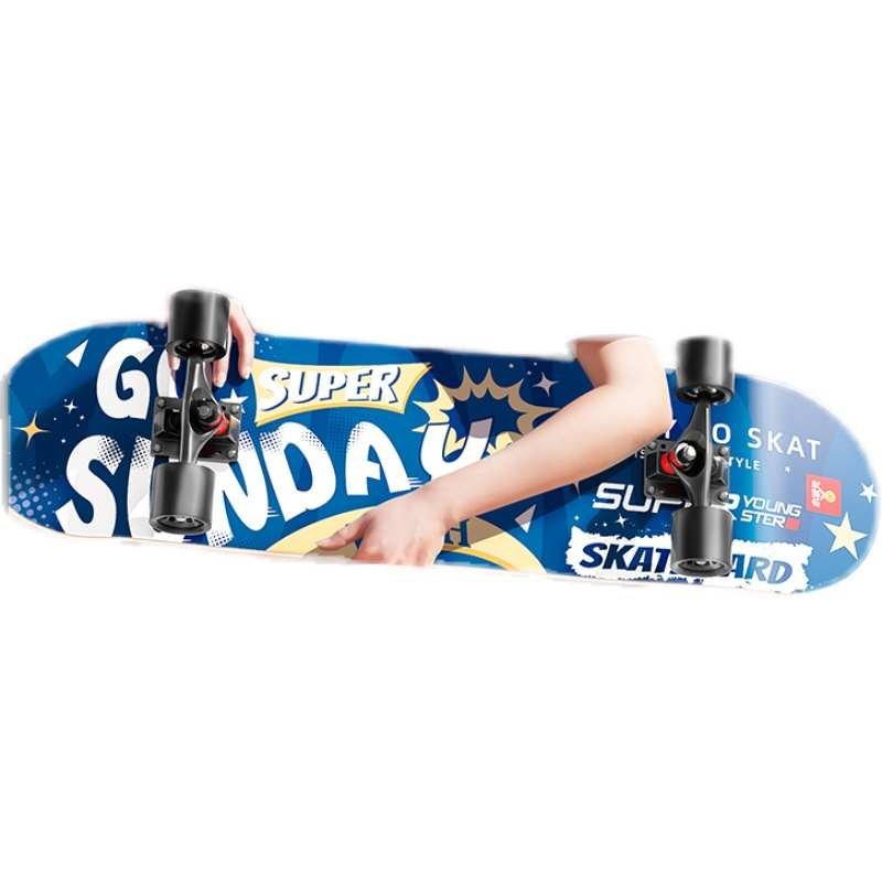 Skiboard beginners, girls and young adults, two-barrel, four-wheeler, six-one-one-two
