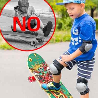 Four-wheeler skateboarding for boys and girls aged 3-6-12 and over, 10 adults and children