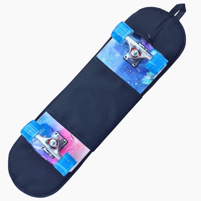 Two-shoulder-slashed, four-wheeler skating, two-barboard multifunctional, thicker skating
