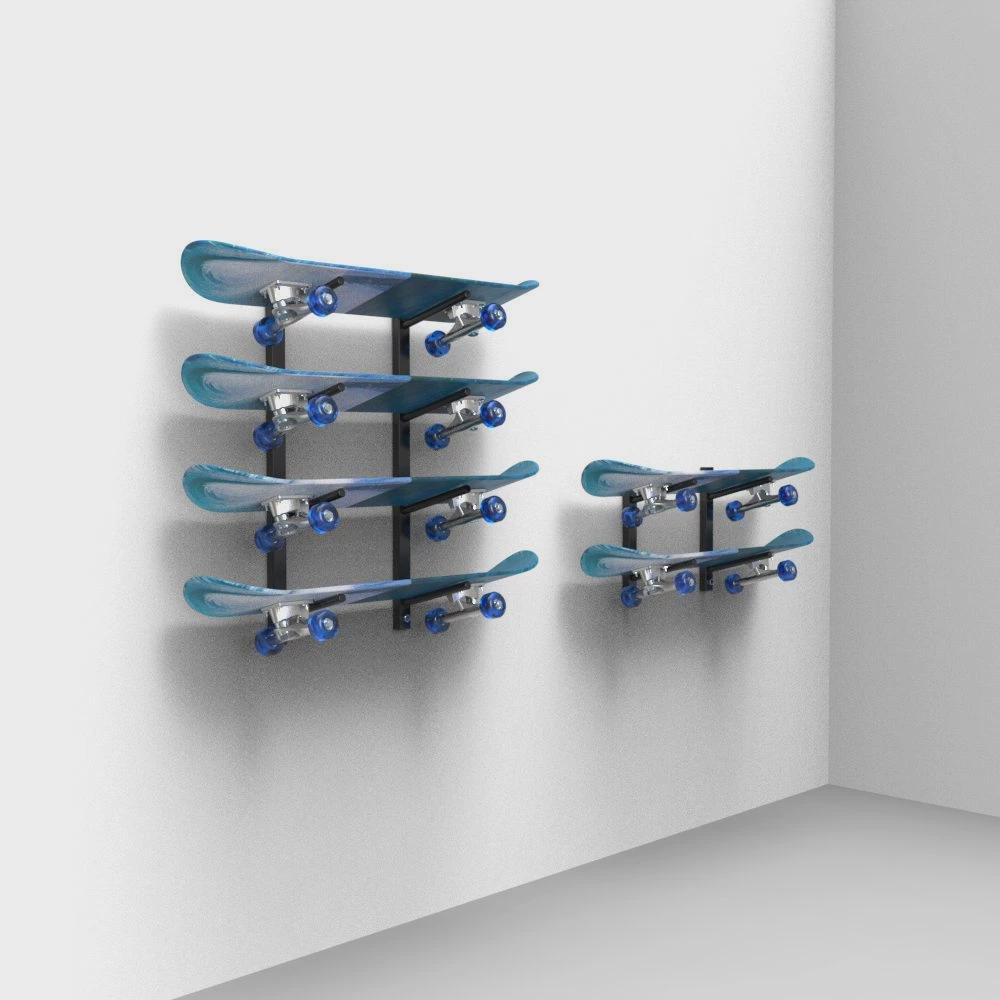 Wholesale double-boarded wall-mounted long-walled land surfboard-mounted multi-walled displays