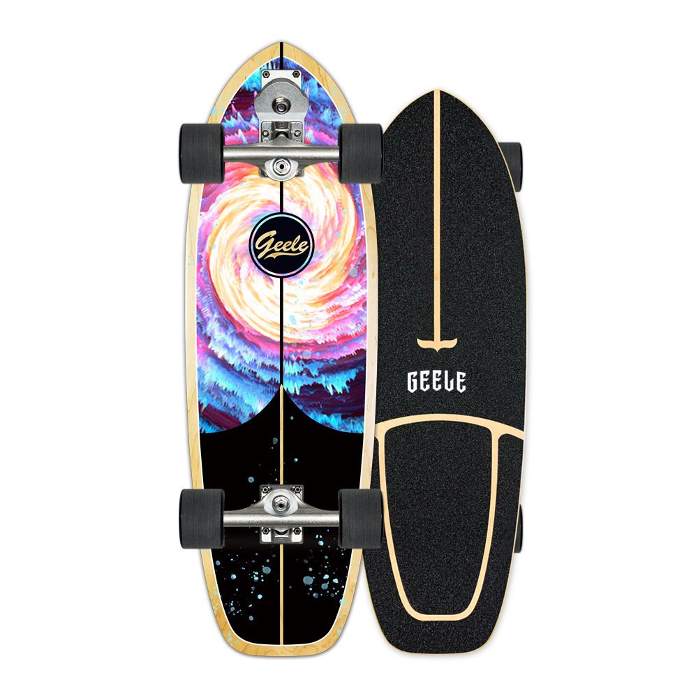 Geele Land surfboard S7 Spring Bridge skating board SM thruster simulation of four-wheel surfboard L