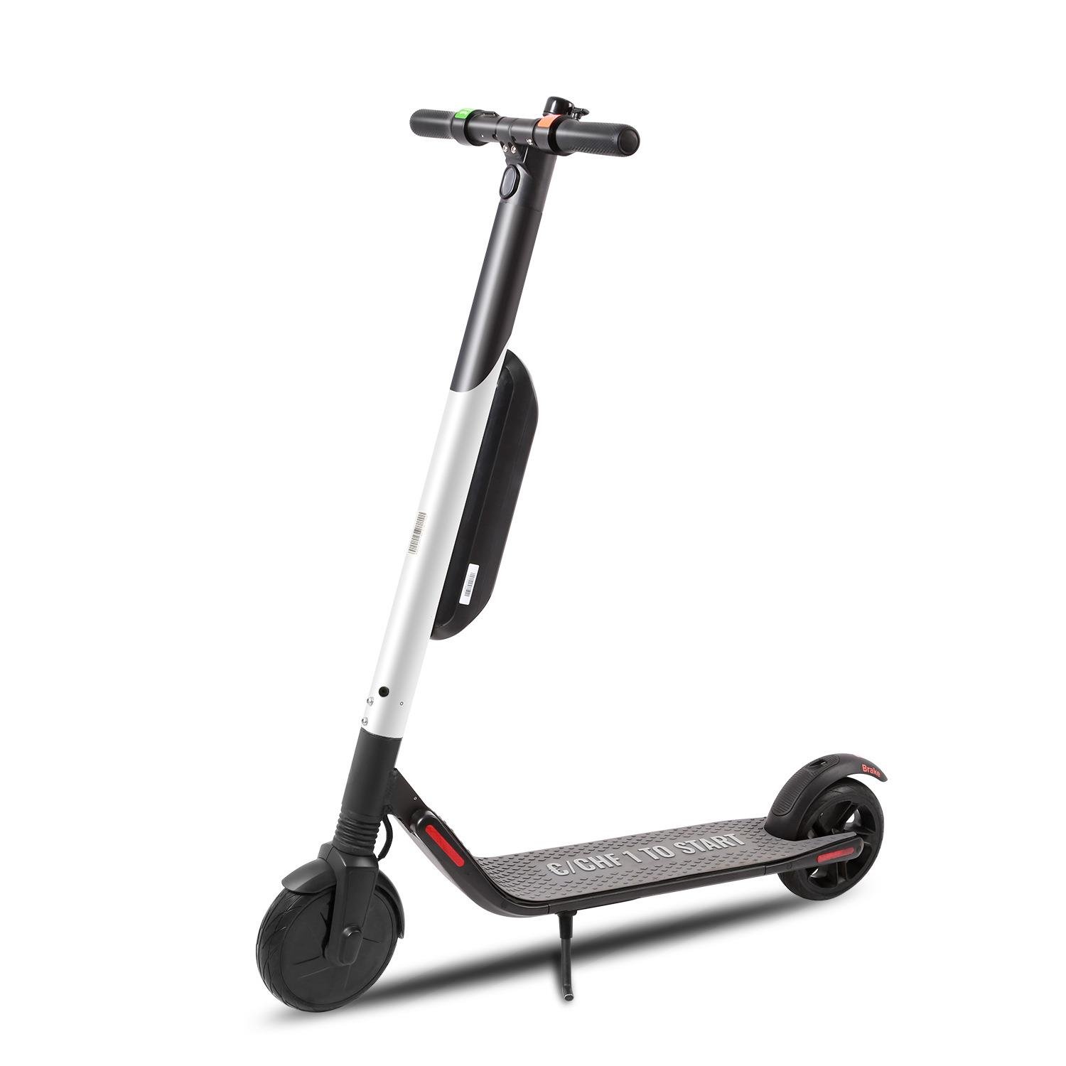 THE ELECTRIC SKATEBOARD IS CLOSED TO 8-INCH ES4
