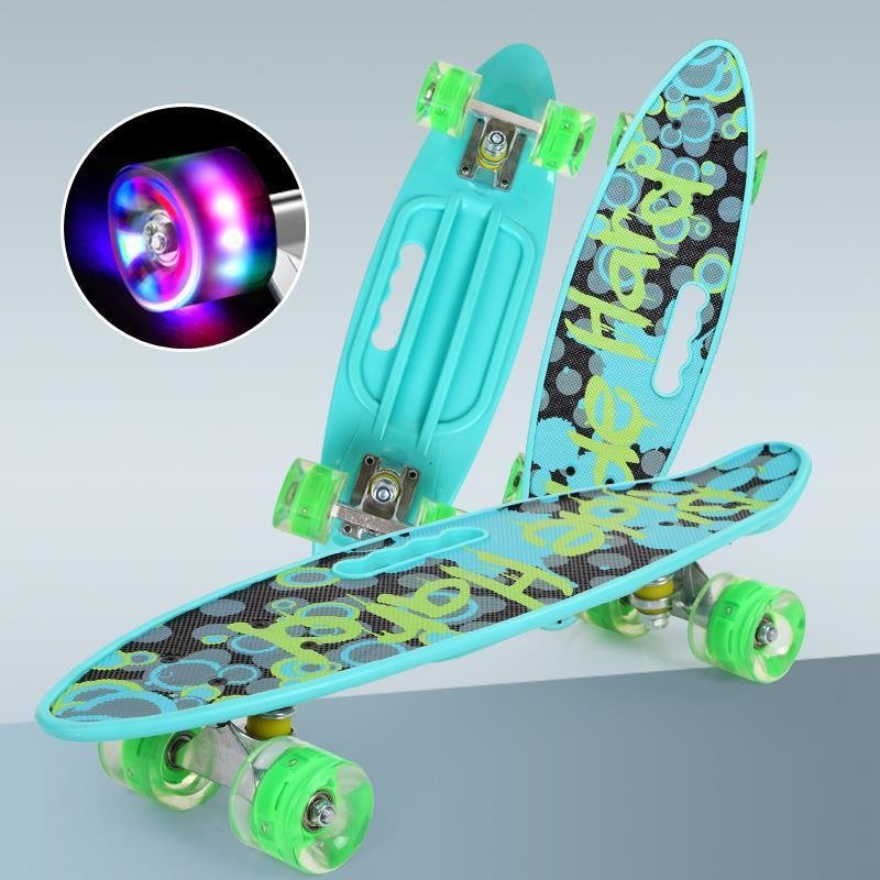 Little fish skater, banana board, adult road walker, first-class kid, four-wheeler