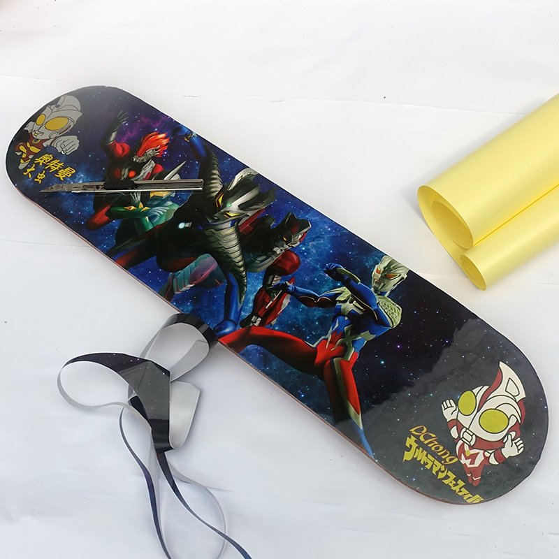 Children's skateboard stickers 62 * 16 centimeters of non-dry stickers, high-clean-proof maple-resistant children's skateboards