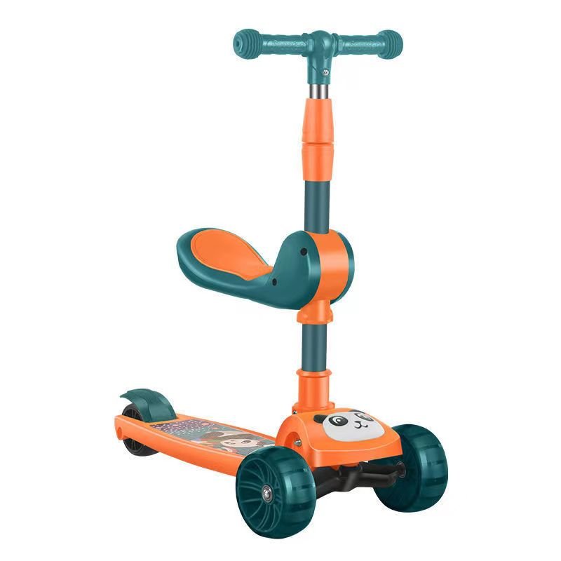Children's rollers 1-2-3-6-12-year-old boys and girls can ride a portable roller skater