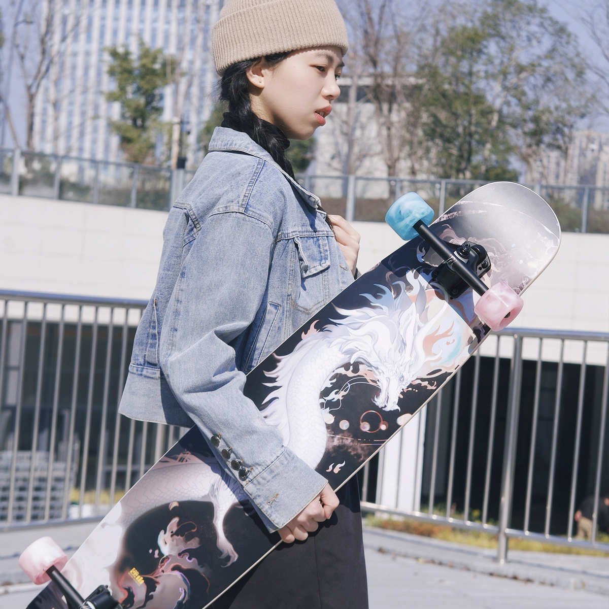 Quite a step forward for the senior adult and child students from the General Long Board of Women, a major in the Queens and White Dragon
