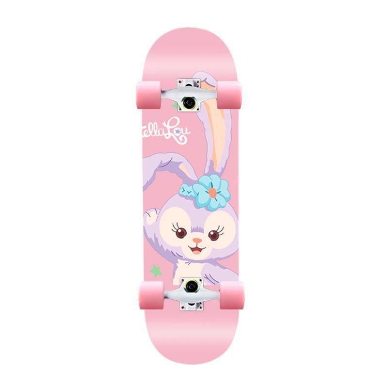 Three-four-wheel double-barrel professional skater 6-12 years old
