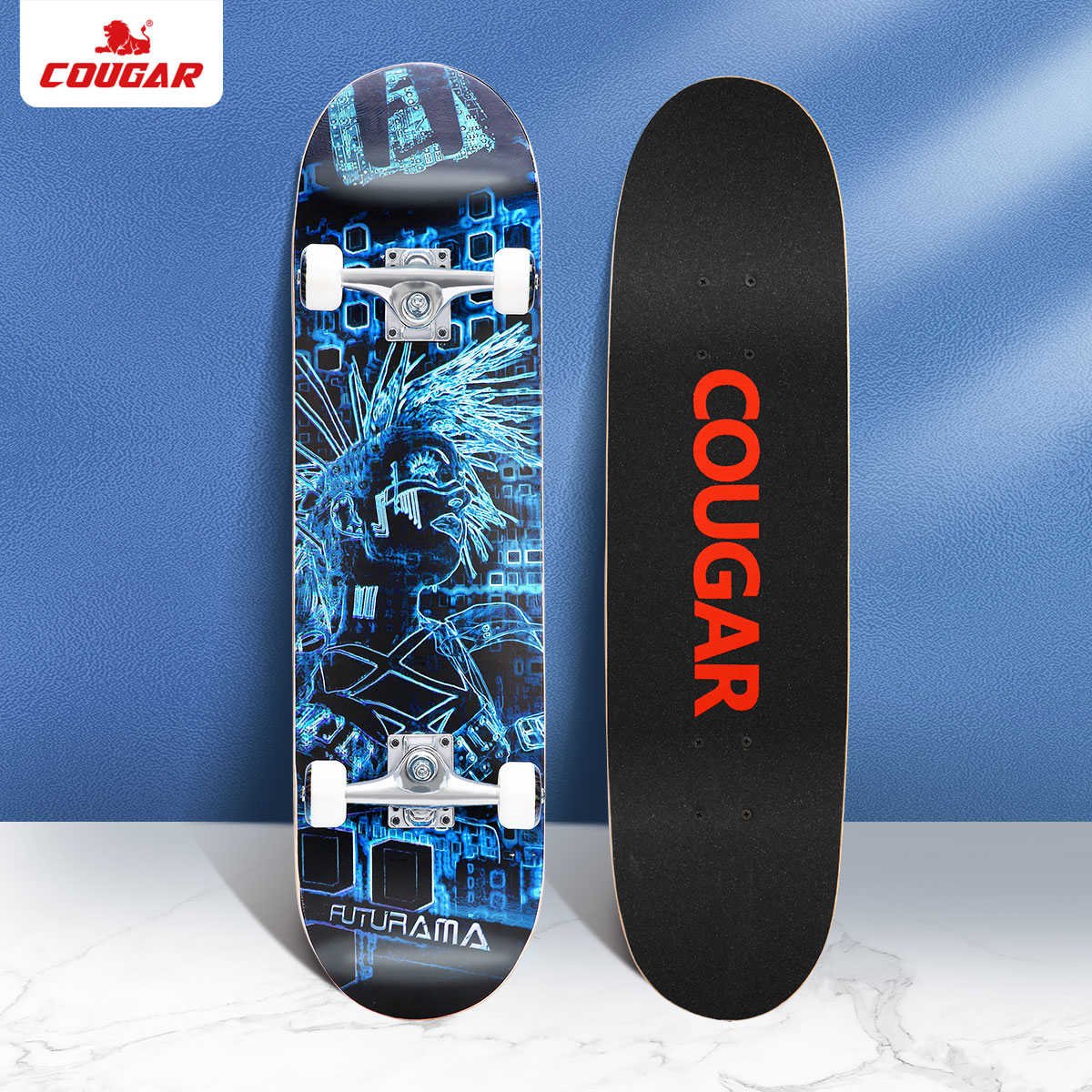 The Puma Adult Stepboard Boys and Boys Double-Scratch Junior Four Wheels of Professional Slide