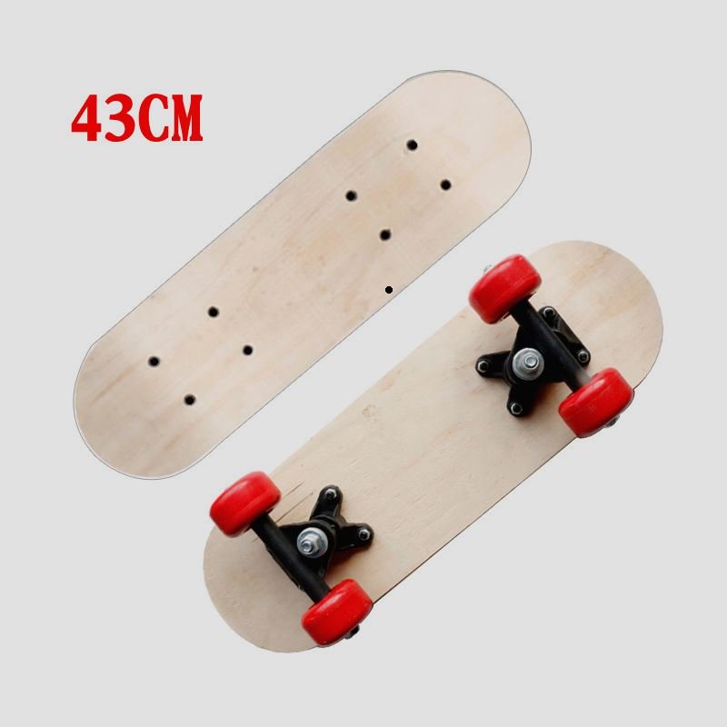 blank board 43cm 60ccm 72cm 80cm hand-painting raw wood board diy blank skateboards for children