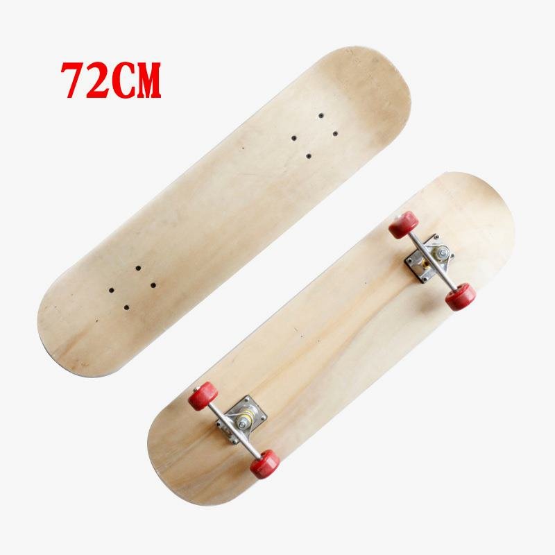 blank board 43cm 60ccm 72cm 80cm hand-painting raw wood board diy blank skateboards for children