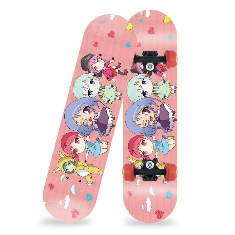 TWO-BARREL 2406 IN A FOUR-WHEEL SKATEBOARD KID'S SKATING CAR